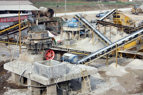 和田矿山机械移动破碎机砂石料生产线厂家